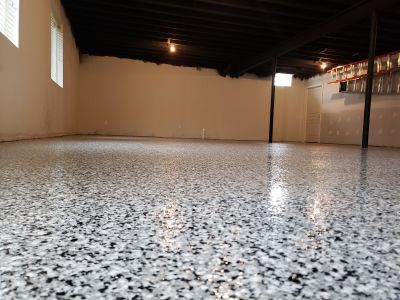 Basement Floor Epoxy Service in Loudoun County, VA