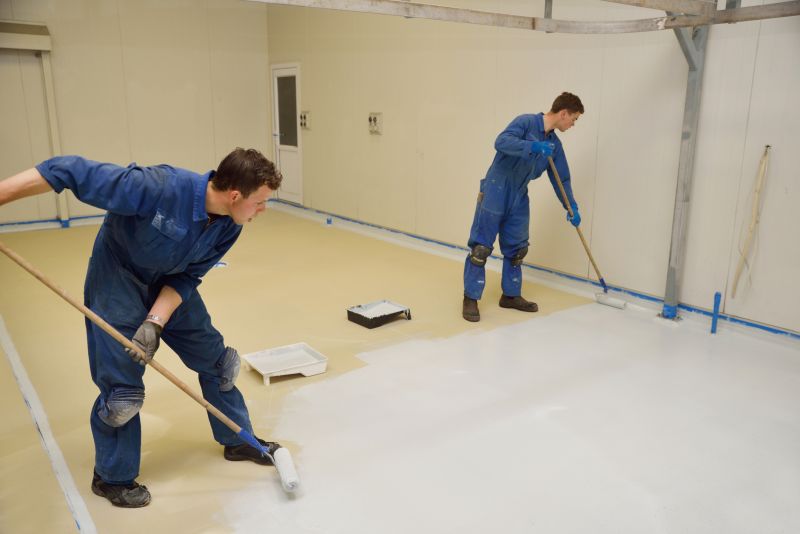 Local Retail Floor Painting pros at work