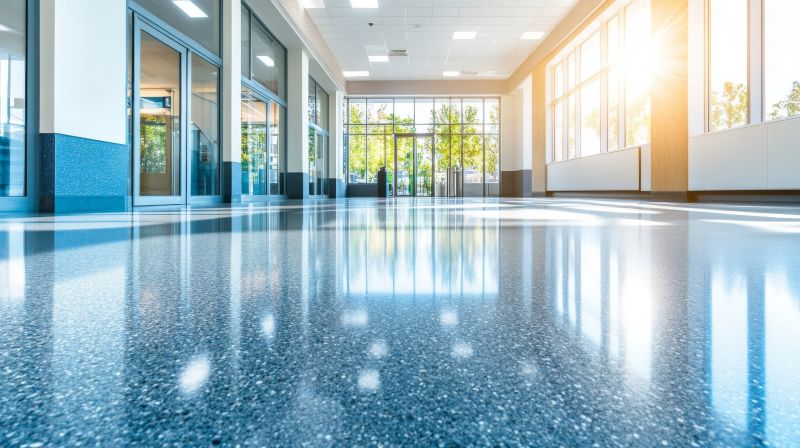Benefits Of Commercial Concrete Floor Epoxy Coating For High-Traffic Spaces