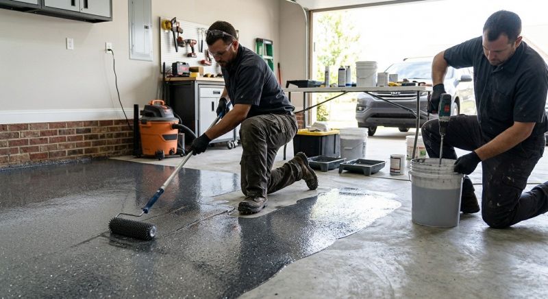 Epoxy Flooring Service in Raleigh, NC