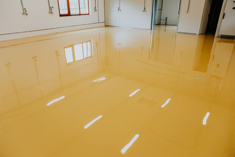 Speckled Garage Floor Painting in Raleigh, NC